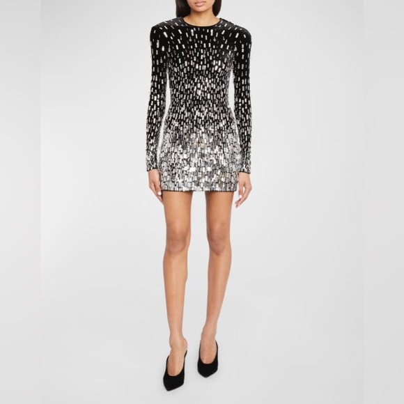 Balmain Dresses & Skirts - Balmain
Degrade Crystal Mini Dress NWT FR 40 $5950